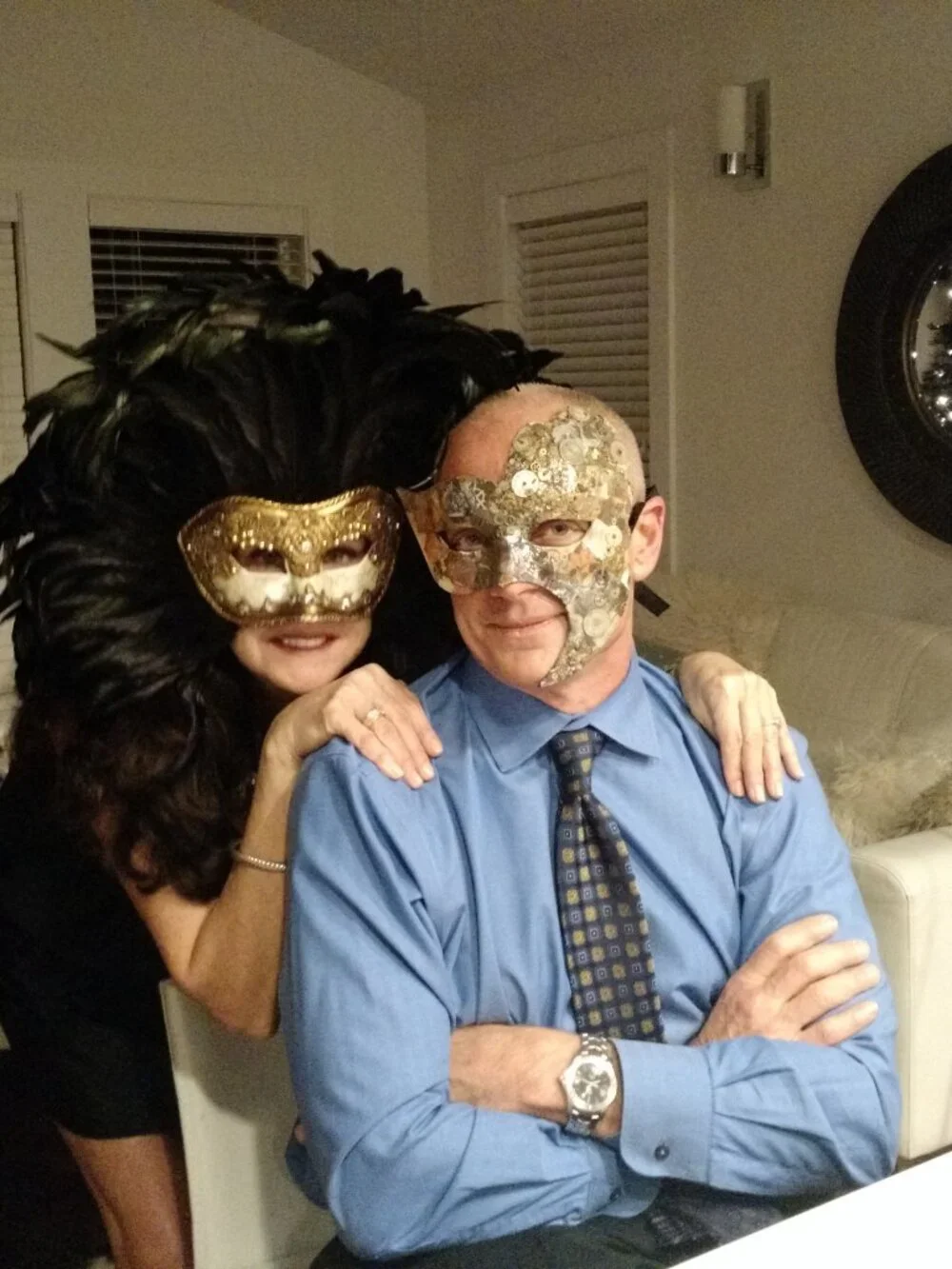 VENETIAN MASQUERADE MASK, MARDI GRAS, NEW YEAR'S, COSTUME, PARTY
